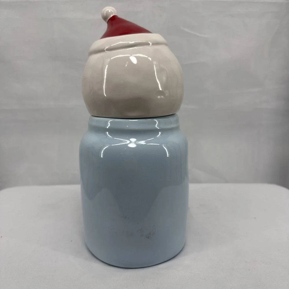 Rae Dunn Frosty Let It Snow Candy Treats Canister‎ - Picture 2 of 5